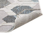 Napa Elio Grey/ Blue/ Multi Geometric Area Rug Default -DTYStore