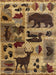 Nature's Nest GC_CBL3002 Multi 2 ft. 7 in. x 7 ft. 3 in. Lodge Area Rug Default -DTYStore