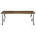 Neve Grey Sheesham Live Edge Dining Table Default -DTYStore