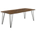 Neve Grey Sheesham Live Edge Dining Table Default -DTYStore