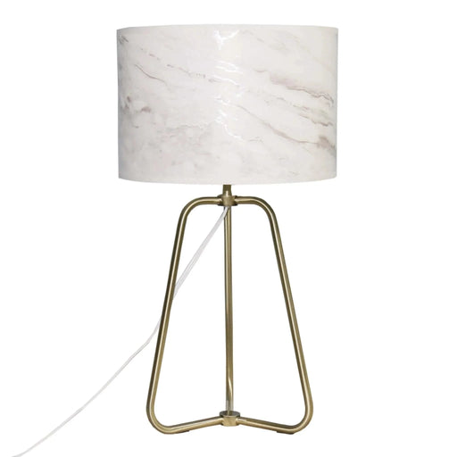 New Design Small Modern Stylish Desk Lamp In Stock In The United States, Easy To Install, Optima Marble Lampshade Table Lamp - Bronze 110V Metal Online Shift Switch, Used for Bedside Table Lamp Default -DTYStore