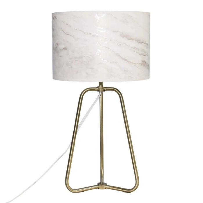 New Design Small Modern Stylish Desk Lamp In Stock In The United States, Easy To Install, Optima Marble Lampshade Table Lamp - Bronze 110V Metal Online Shift Switch, Used for Bedside Table Lamp Default -DTYStore