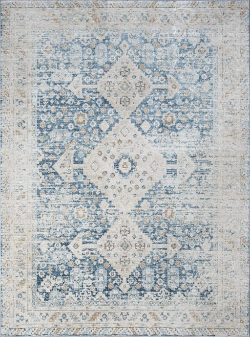 Noble GC_GEN7003 Blue 5 ft. 3 in. x 7 ft. 3 in. Area Rug Default -DTYStore