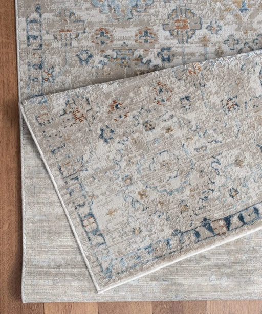 Noble GC_GEN7006 Ivory 5 ft. 3 in. x 7 ft. 3 in. Area Rug Default -DTYStore