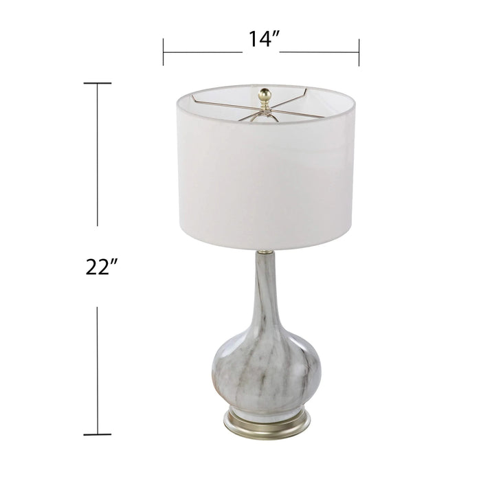 Nyledon Table Lamp w/ Shade Default -DTYStore
