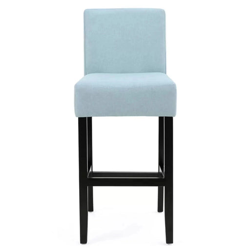 [OLD SKU: 52480.00F] 30-inch Fabric Barstool with Solid Wood Frame (Set of 2) Default -DTYStore