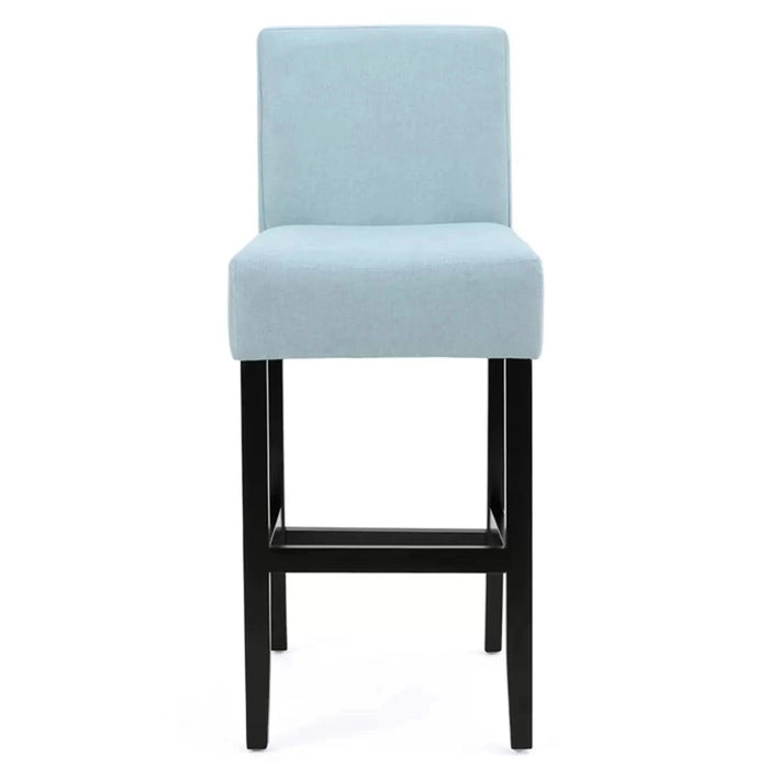 [OLD SKU: 52480.00F] 30-inch Fabric Barstool with Solid Wood Frame (Set of 2) Default -DTYStore