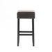 [OLD SKU: 74504.00] Set of 2, 30' Backless Faux Leather Counter Height Barstool Default -DTYStore