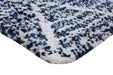 Oasis Delphine Royal Blue and White Polyester Area Rug Default -DTYStore