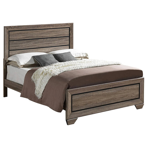 Oatfield Washed Taupe 4-piece Queen Bedroom Set Default -DTYStore