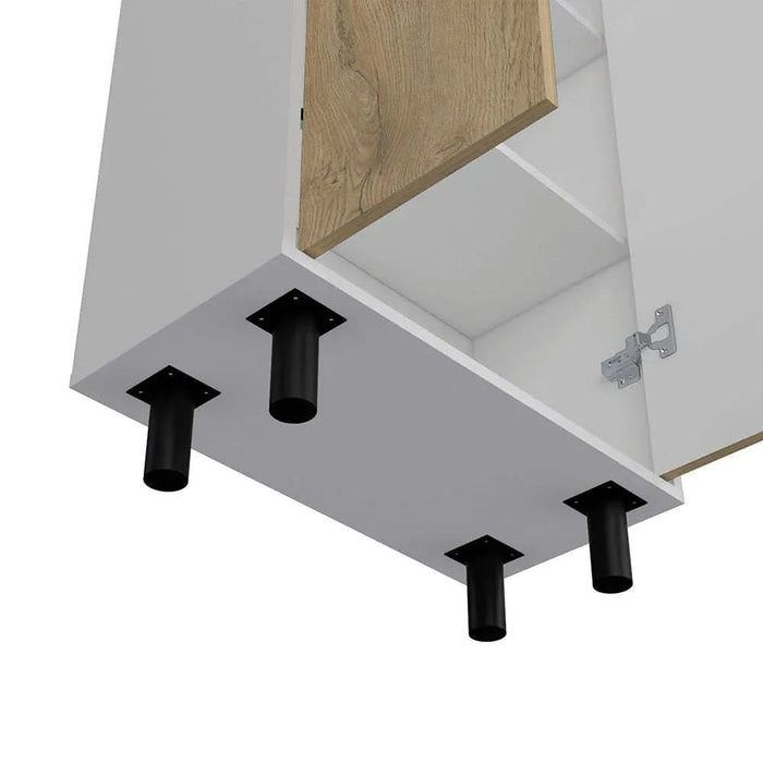 Oklahoma Tall Pantry Cabinet, Cupboard Storage Organizer with 5-Shelf Default -DTYStore