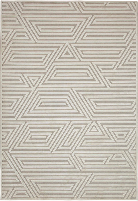 Orbit Ivory Area Rug 5x8 Default -DTYStore