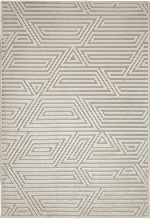 Orbit Ivory Area Rug 5x8 Default -DTYStore