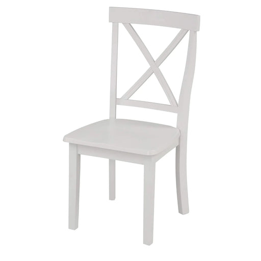 Orisfur. 5 Pieces Dining Table and Chairs Set for 4 Persons, Kitchen Room Solid Wood Table with 4 Chairs Default -DTYStore