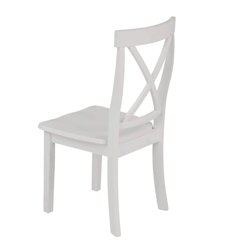 Orisfur. 5 Pieces Dining Table and Chairs Set for 4 Persons, Kitchen Room Solid Wood Table with 4 Chairs Default -DTYStore