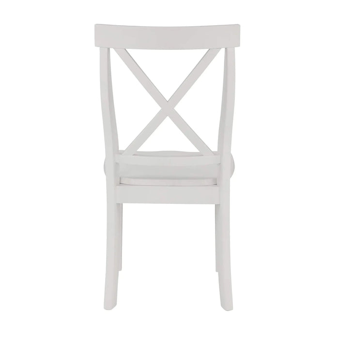 Orisfur. 5 Pieces Dining Table and Chairs Set for 4 Persons, Kitchen Room Solid Wood Table with 4 Chairs Default -DTYStore