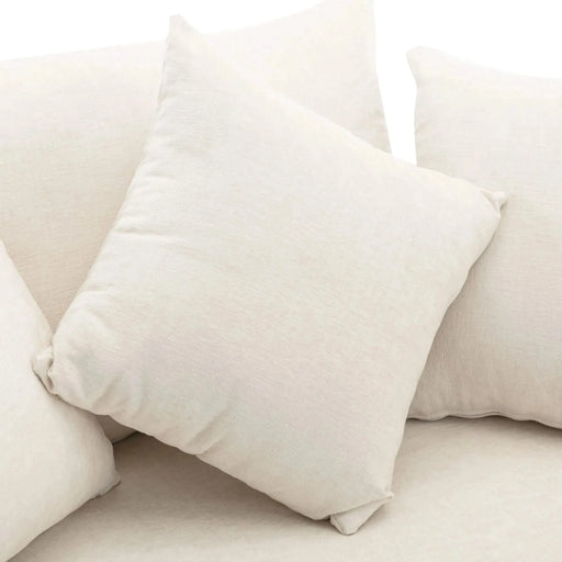 Orisfur Modern Chenille 360° Swivel Accent Barrel Chair with Storage Ottoman & 4 Pillows-DTYStore