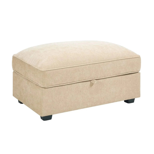 Ottoman - chenille Wheat -DTYStore