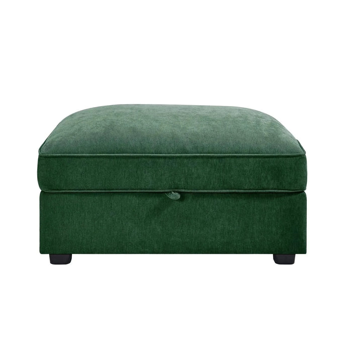 Ottoman - chenille Green -DTYStore
