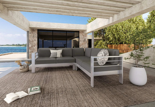 Outdoor 4 - Person Aluminum Patio Sectional set Default -DTYStore