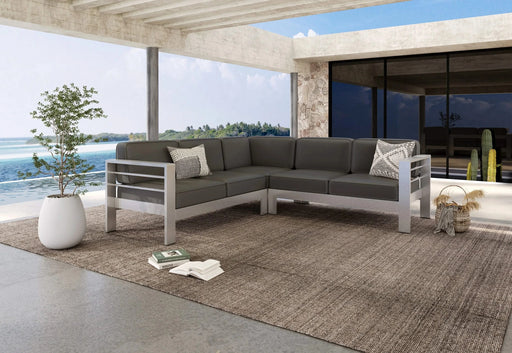 Outdoor 4 - Person Aluminum Patio Sectional set Default -DTYStore