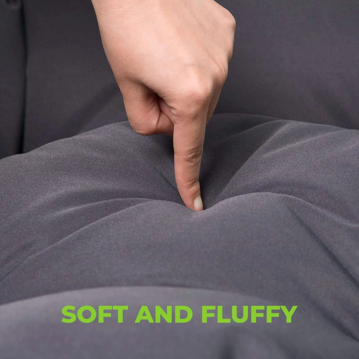 Outdoor Egg Hanging Chair with Stand, Patio Wicker Swing Egg Chair Indoor Swinging Chair Outdoor Hammock Egg Chair Default -DTYStore