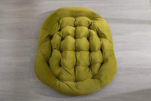 Outdoor Rattan Rocking Chair, Padded Cushion Rocker Recliner for Porch, Patio, Garden-DTYStore