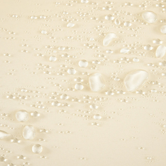 Outdoor Sectional Sofa Set with Adjustable Reclining Seats for Backyard, Poolside and Balcony, Beige, Iron and WPC Default -DTYStore