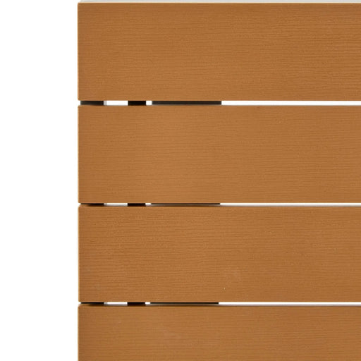 Outdoor Sectional Sofa Set with Adjustable Reclining Seats for Backyard, Poolside and Balcony, Beige, Iron and WPC Default -DTYStore