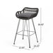 Outdoor Wicker Barstool with Cushions, Set of 2, Grey Default -DTYStore