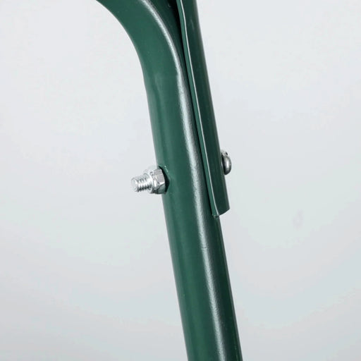 Outsunny 20-Inch Push/Tow Behind Lawn Roller Filled with 16 Gal Water or Sand, Perfect for Flattening Sod in the Garden Default -DTYStore