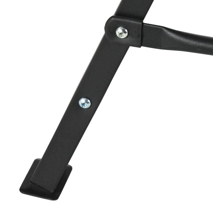 Outsunny Metal Porch Swing Stand, Heavy Duty Swing Frame, Hanging Chair Stand Only, 528 LBS Weight Capacity, for Backyard, Patio, Lawn, Playground, Black Default -DTYStore