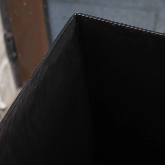 Outsunny Set of 3 Tall Planters with Drainage Hole, 28' Outdoor Flower Pots, Indoor Planters for Porch Patio and Deck, Gray Default -DTYStore