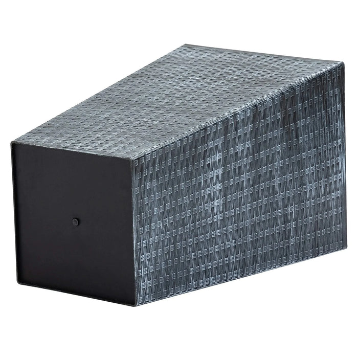 Outsunny Set of 3 Tall Planters with Drainage Hole, Outdoor Flower Pots, Indoor Planters for Porch, Front Door, Entryway, Patio and Deck, Gray Default -DTYStore