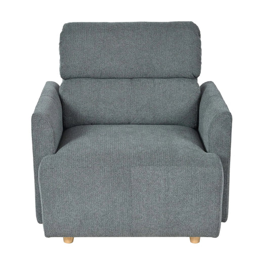 Oversized Chair w/Storage Ottoman, Wide Accent Armchair Chair for Living Room, Modern Lounge Chair, Upholstered Mid-Century Reading Chair, Comfy Living Room Chair, Deep Seat Sofa Couch(Dark Gray) Default -DTYStore