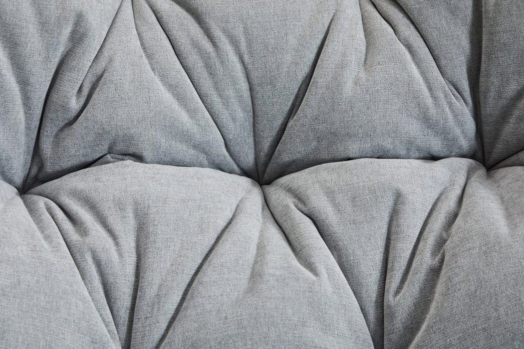 Oversized Swivel Accent Chair, 360 Swivel Barrel Chair, Papasan Chair for Living Room Bedroom Default -DTYStore