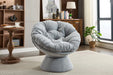 Oversized Swivel Accent Chair, 360 Swivel Barrel Chair, Papasan Chair for Living Room Bedroom Default -DTYStore