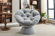 Oversized Swivel Accent Chair, 360 Swivel Barrel Chair, Papasan Chair for Living Room Bedroom Default -DTYStore