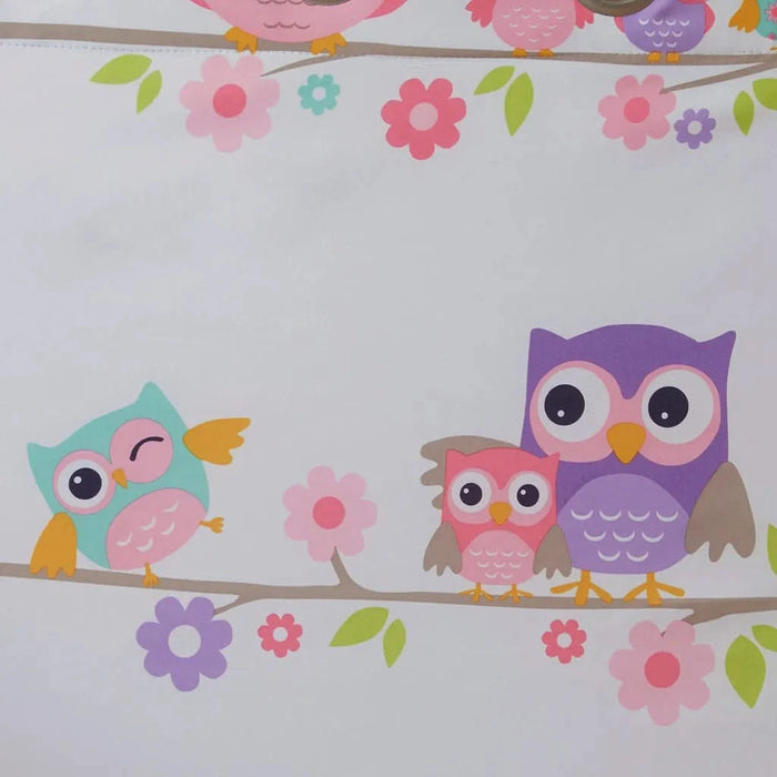 Owl Printed Blackout Curtain Panel(Only 1 Pc Panel) Default -DTYStore