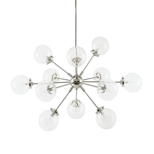Paige 12-Light Chandelier with Oversized Globe Bulbs Default -DTYStore