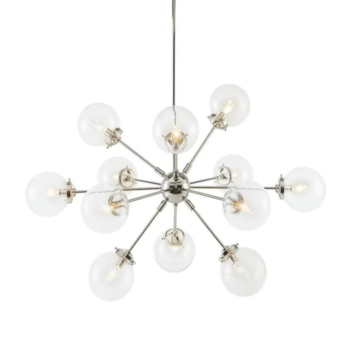 Paige 12-Light Chandelier with Oversized Globe Bulbs Default -DTYStore