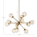 Paige 12-Light Chandelier with Oversized Globe Bulbs Default -DTYStore