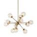 Paige 12-Light Chandelier with Oversized Globe Bulbs Default -DTYStore