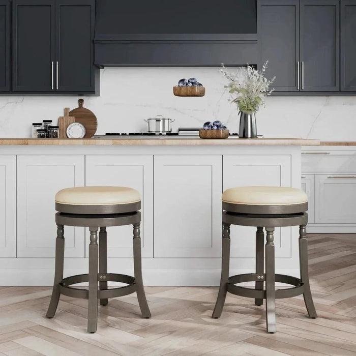 Palmer Lake Swivel Stool, 30” Bar Height or 24” Counter Height -DTYStore