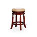 Palmer Lake Swivel Stool, 30” Bar Height or 24” Counter Height 24" Counter Height Cherry Bone Leather -DTYStore