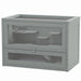 PawHut 2-Level Hamster Cage Mice and Rat House, Small Animal Habitat for Guinea Pigs, Chinchillas with Openable Top, Front Door, Shelf and Ladder, Gray - DTY Store