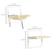 PawHut 6-pc Modern Cat Wall Shelves for Indoor Cats, Height Adjustable Jumping Platforms & Cat Hammock, Cat Shelves and Perches for Wall-Mounted Cat Tree, Cat Climbing Shelf Set, Cream- DTY Store