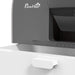 PawHut Cat Litter Box with Lid, Covered Litter Box for Indoor Cats with Tray, Scoop, Filter, 17' x 17' x 18.5', Light Gray- DTY Store