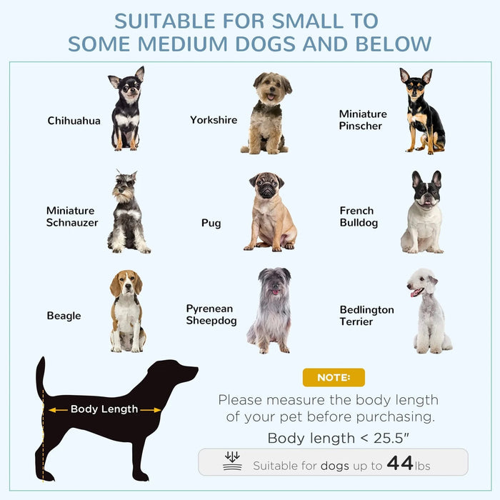 PawHut Heavy Duty Dog Crate Metal Cage Kennel with Wheels, Double Door, Removable Tray, Gray 36' Default -DTYStore