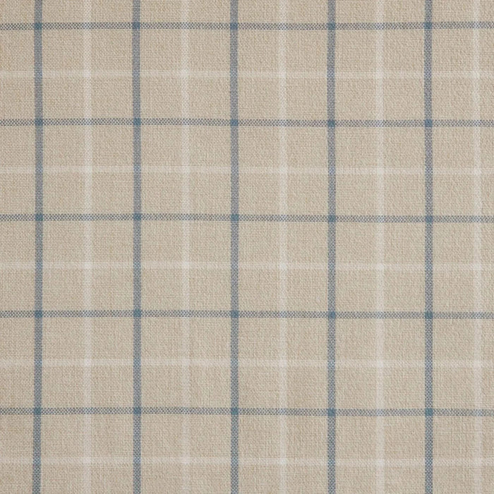 Plaid Rod Pocket and Back Tab Curtain Panel with Fleece Lining, Thermal Insulated Beige 1PC -DTYStore